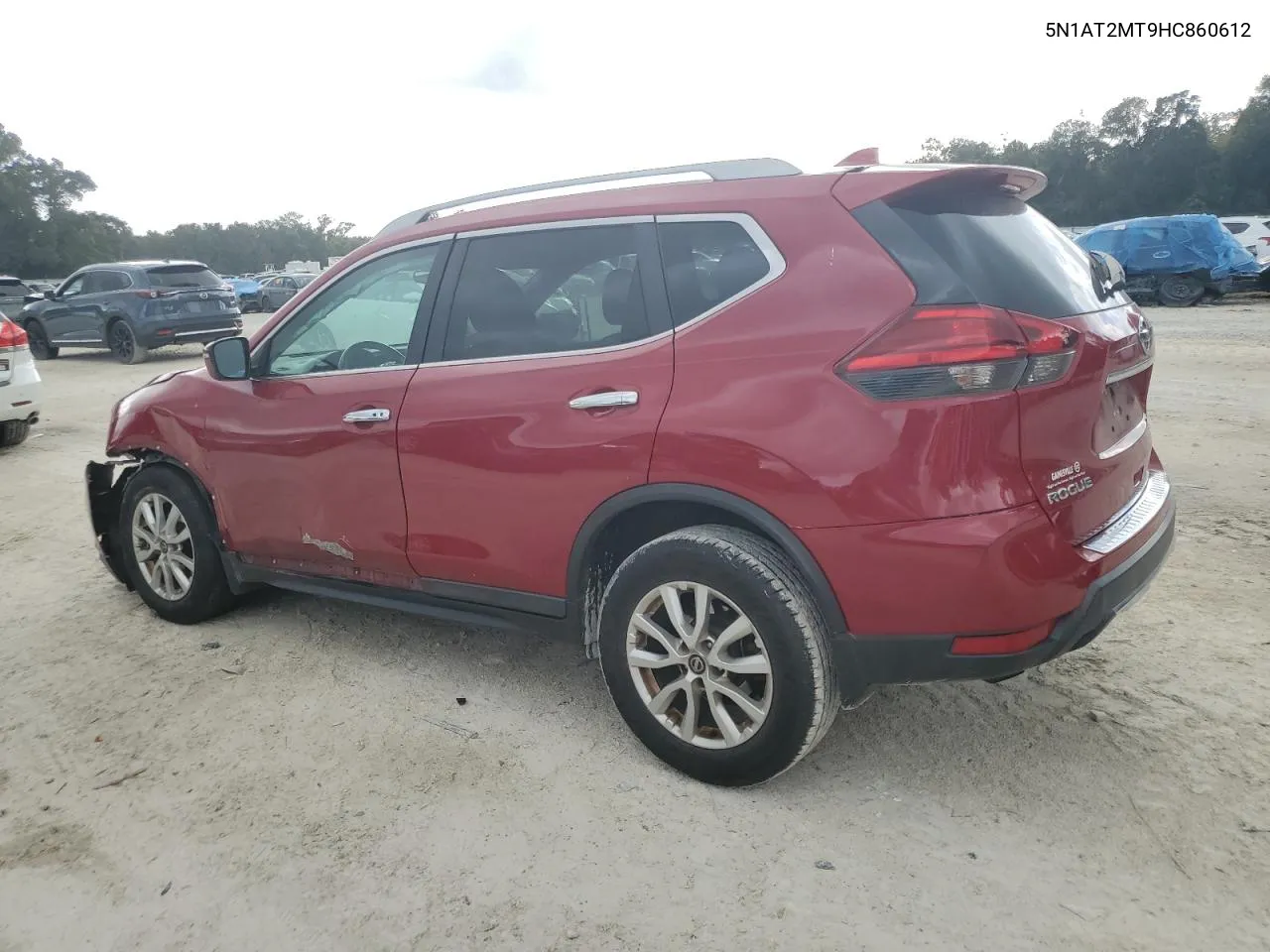 2017 Nissan Rogue S VIN: 5N1AT2MT9HC860612 Lot: 77079704