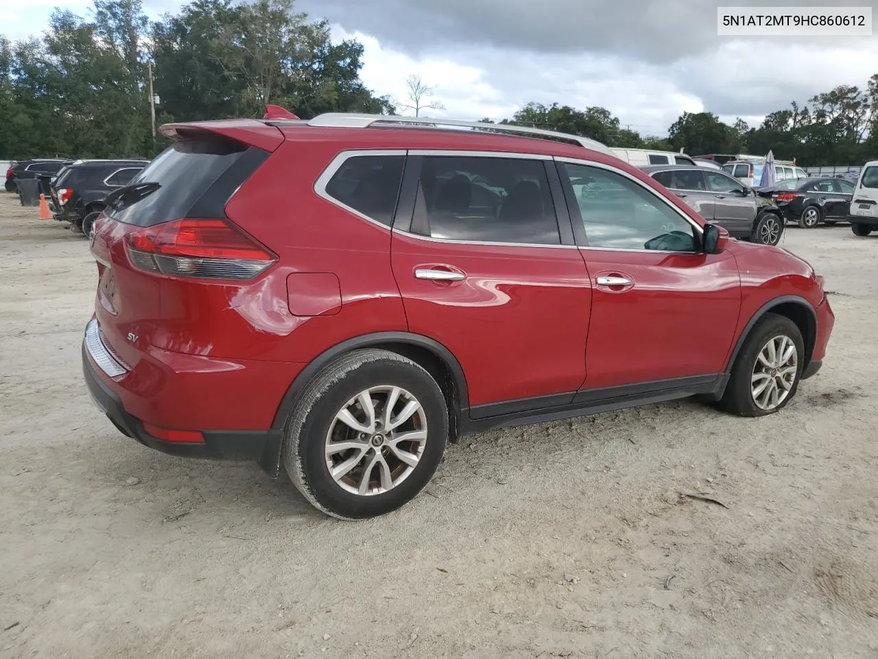 2017 Nissan Rogue S VIN: 5N1AT2MT9HC860612 Lot: 77079704