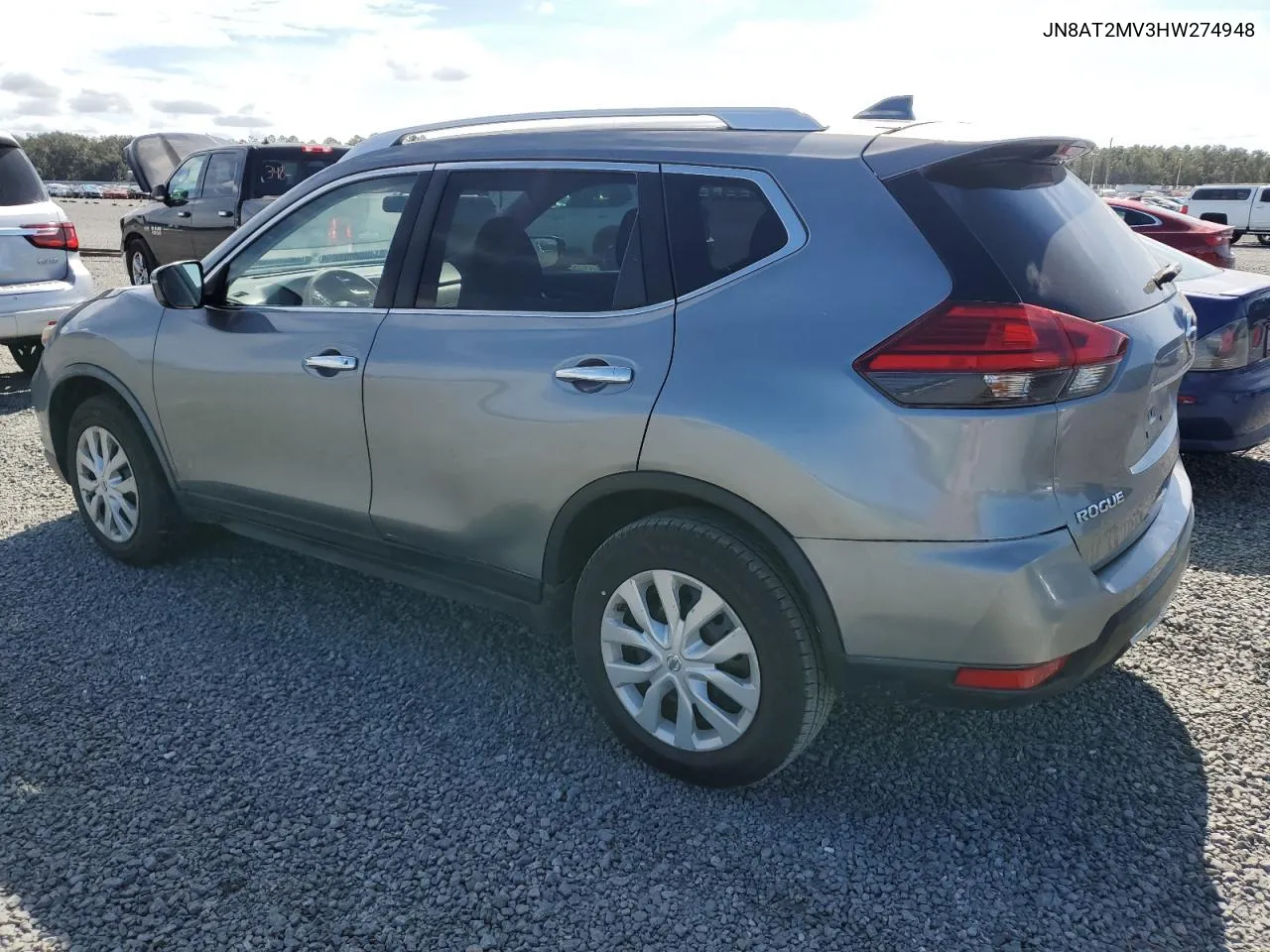 2017 Nissan Rogue S VIN: JN8AT2MV3HW274948 Lot: 77245574