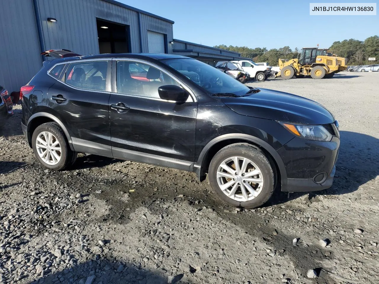 2017 Nissan Rogue Sport S VIN: JN1BJ1CR4HW136830 Lot: 77251734