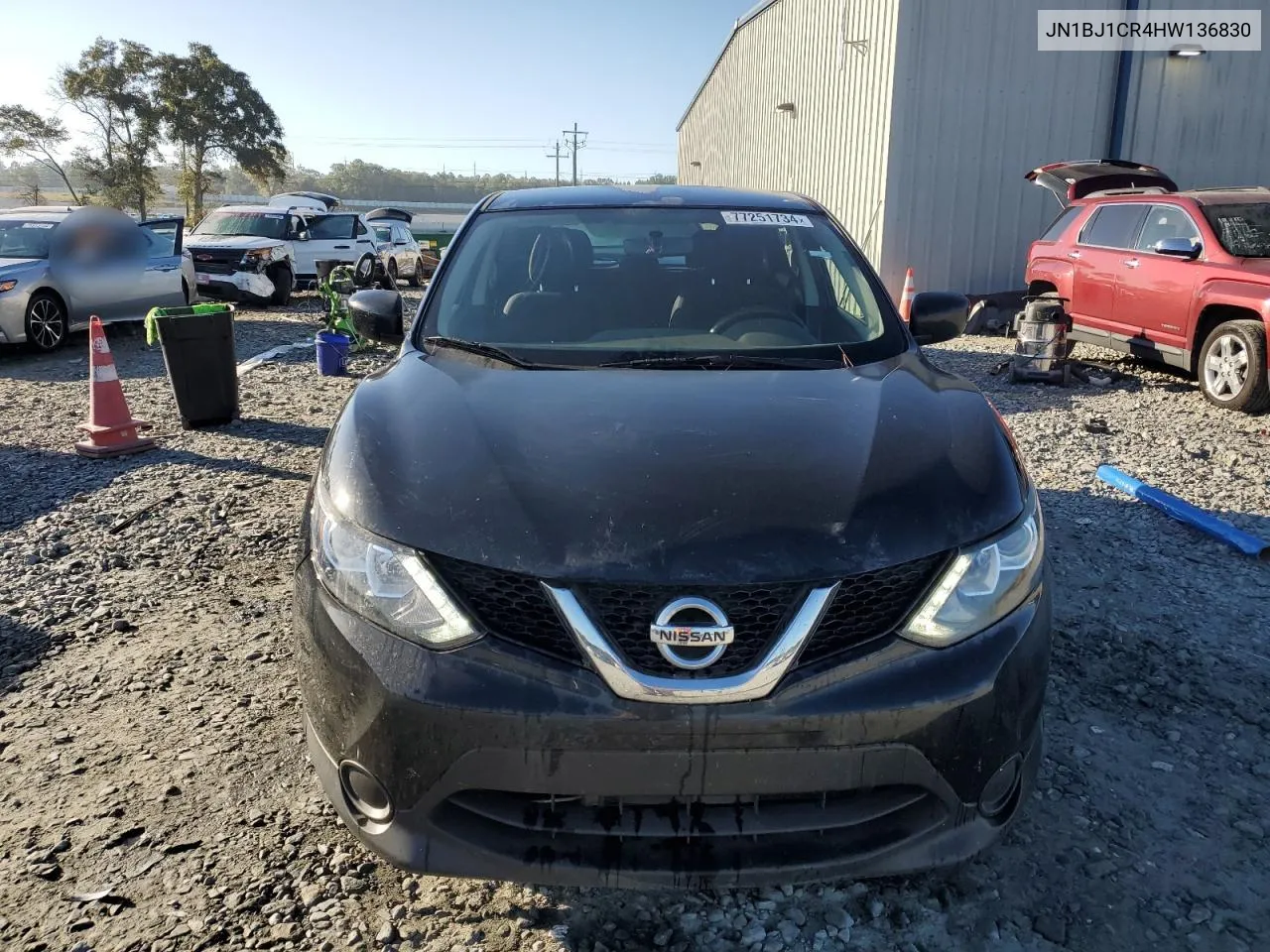 2017 Nissan Rogue Sport S VIN: JN1BJ1CR4HW136830 Lot: 77251734