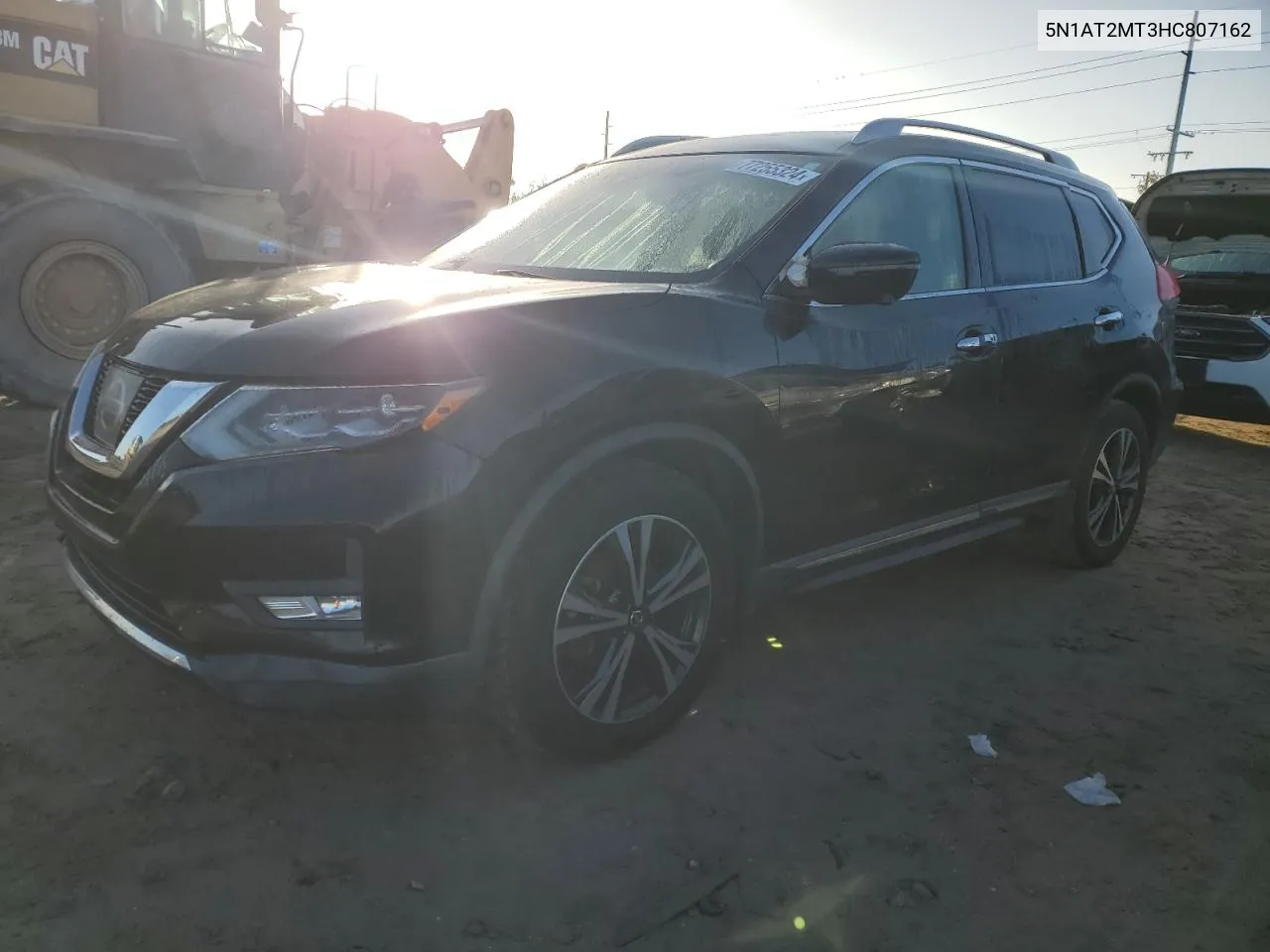 2017 Nissan Rogue S VIN: 5N1AT2MT3HC807162 Lot: 77255324