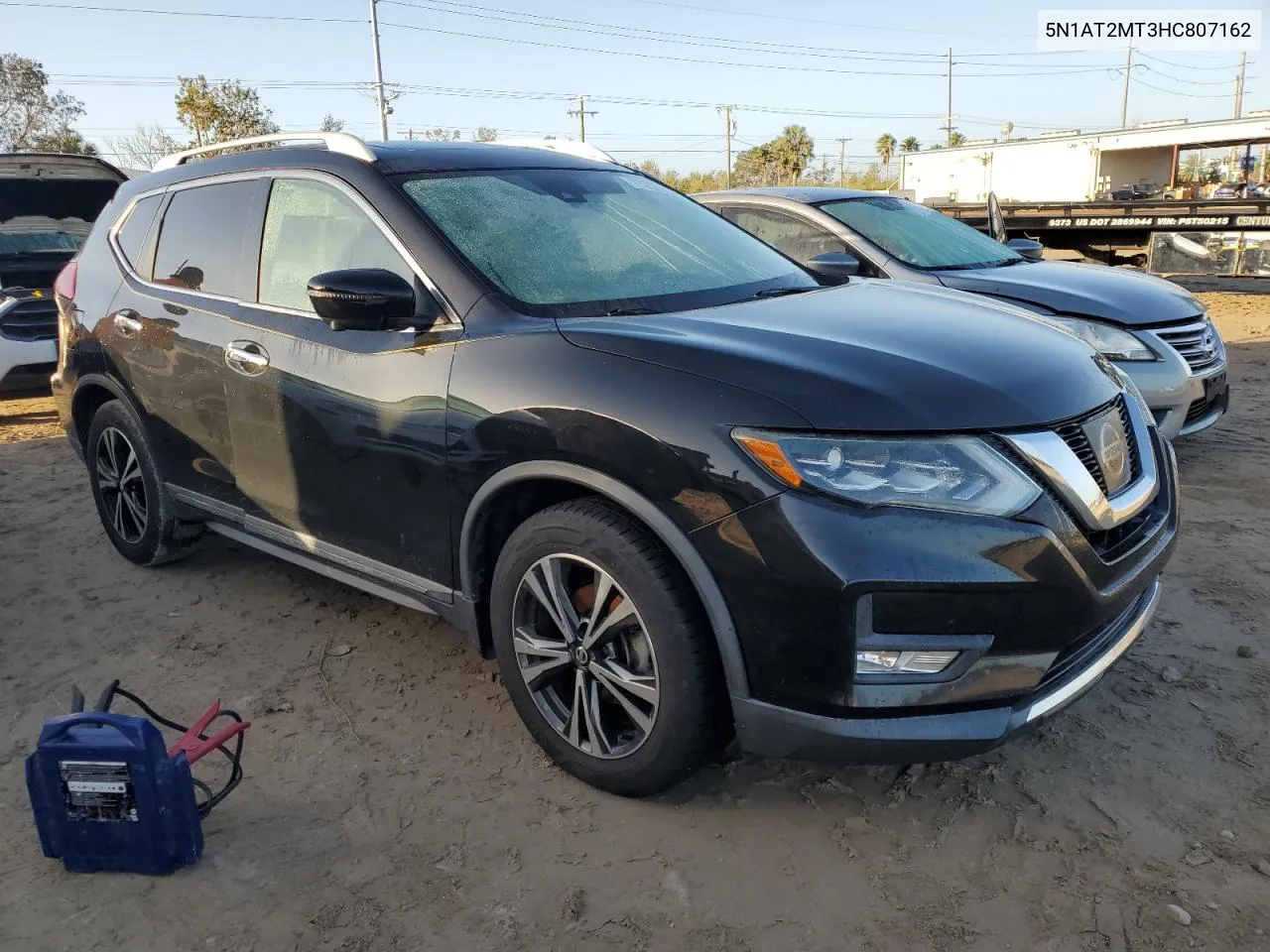 2017 Nissan Rogue S VIN: 5N1AT2MT3HC807162 Lot: 77255324