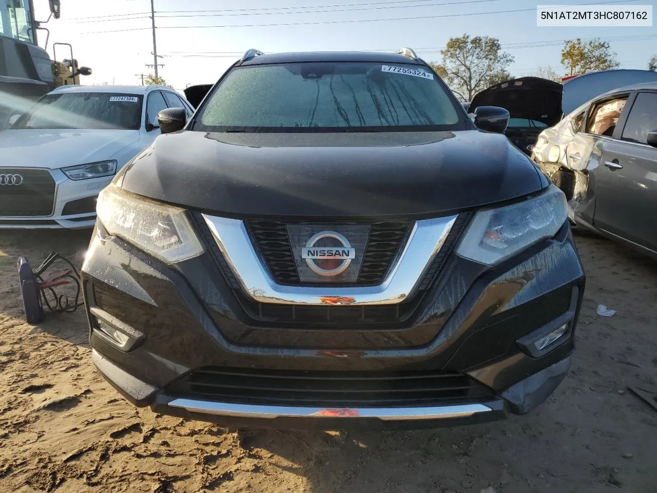 2017 Nissan Rogue S VIN: 5N1AT2MT3HC807162 Lot: 77255324