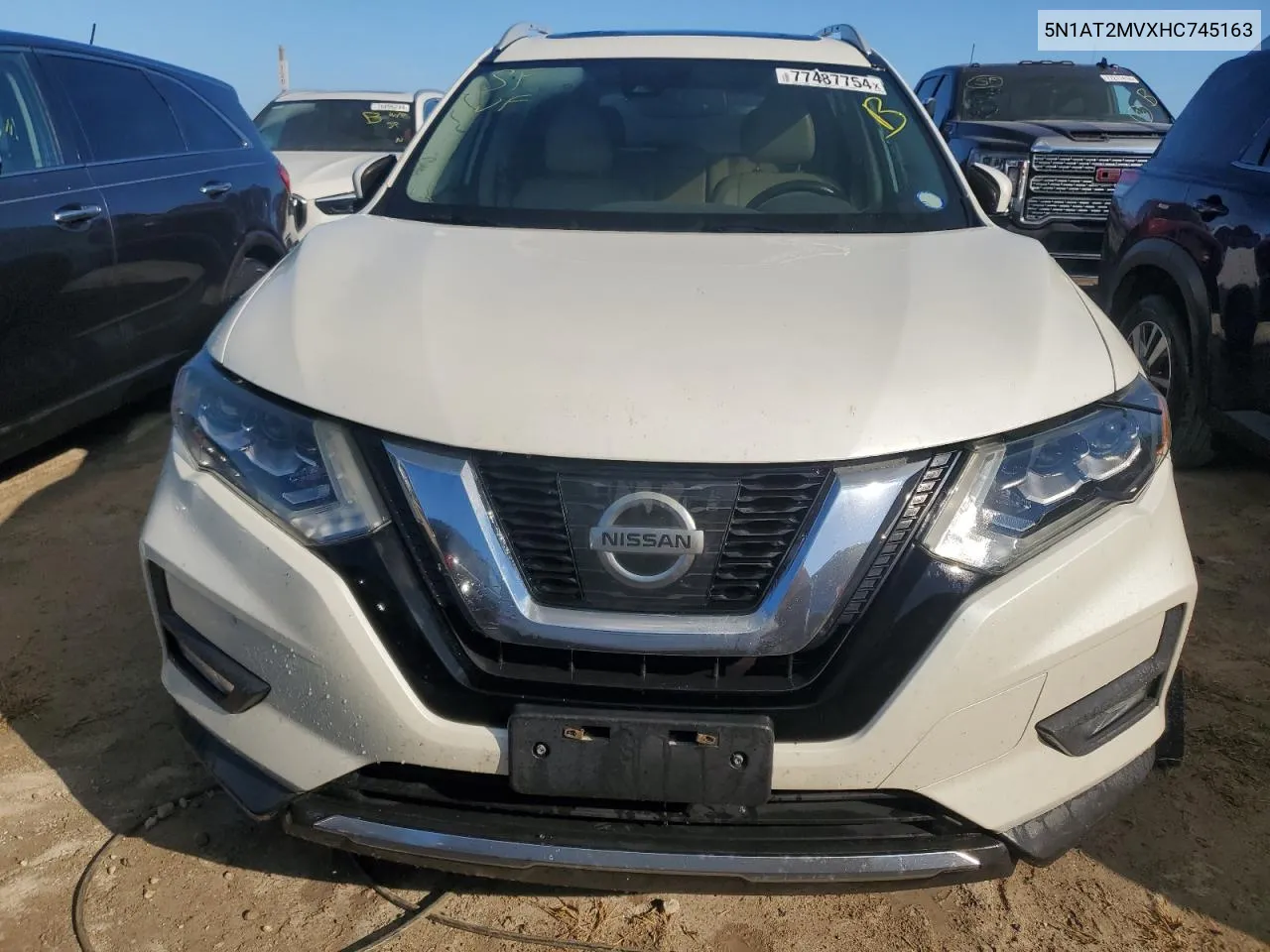 5N1AT2MVXHC745163 2017 Nissan Rogue Sv