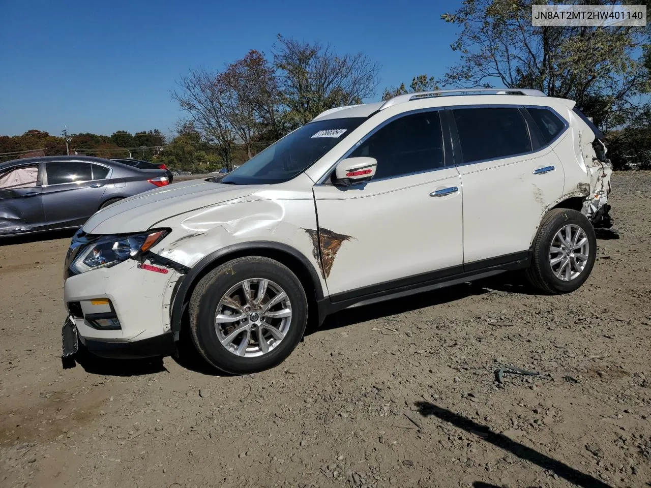 2017 Nissan Rogue S VIN: JN8AT2MT2HW401140 Lot: 77566364