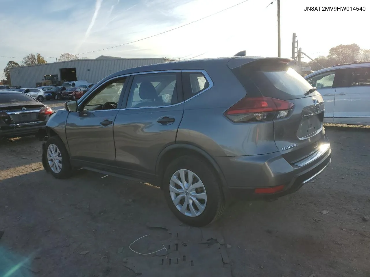 2017 Nissan Rogue S VIN: JN8AT2MV9HW014540 Lot: 77603704