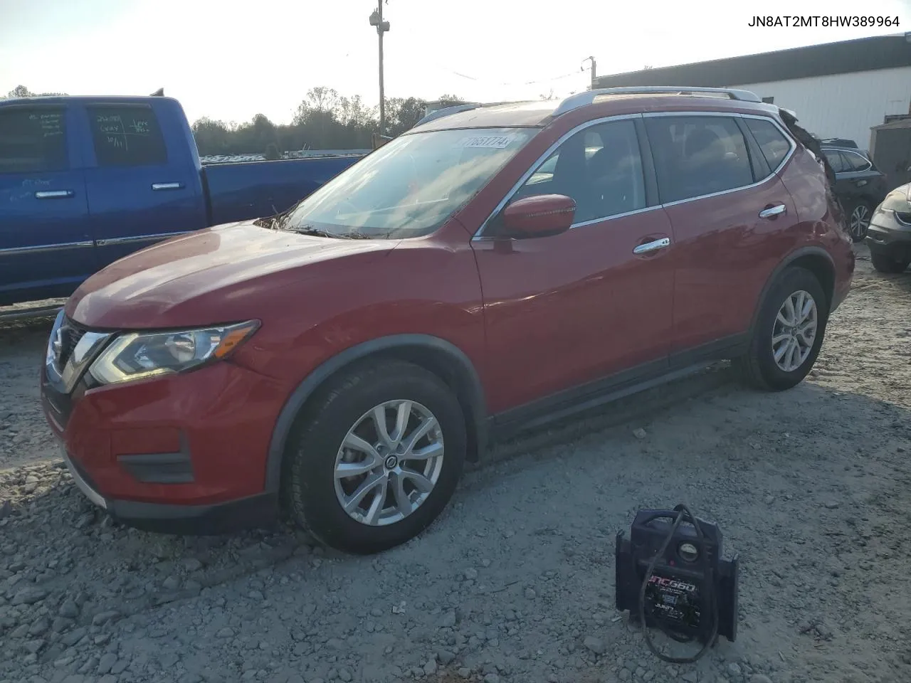 2017 Nissan Rogue S VIN: JN8AT2MT8HW389964 Lot: 77651774