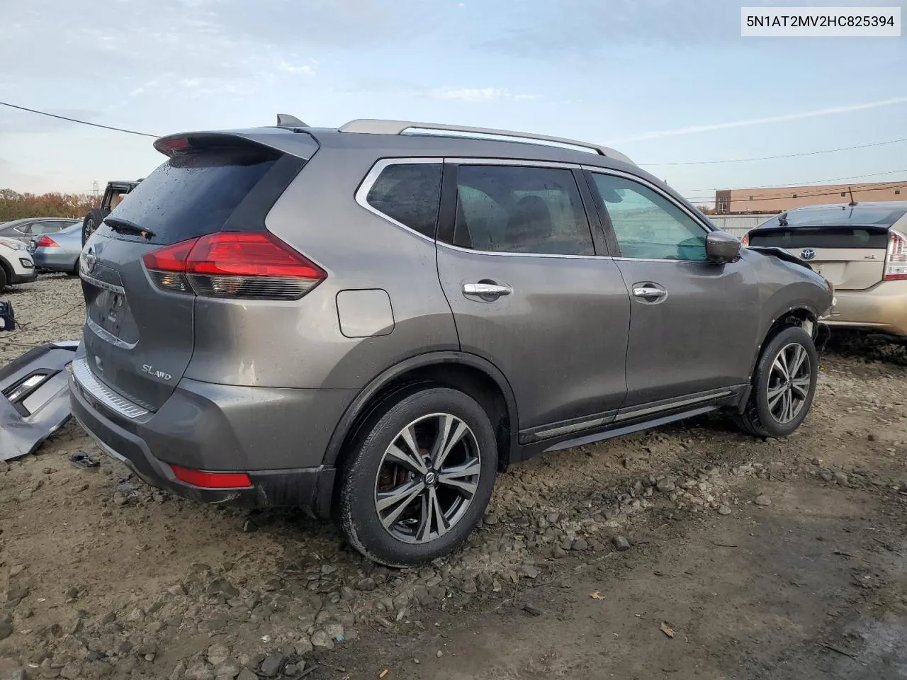 2017 Nissan Rogue Sv VIN: 5N1AT2MV2HC825394 Lot: 77798914