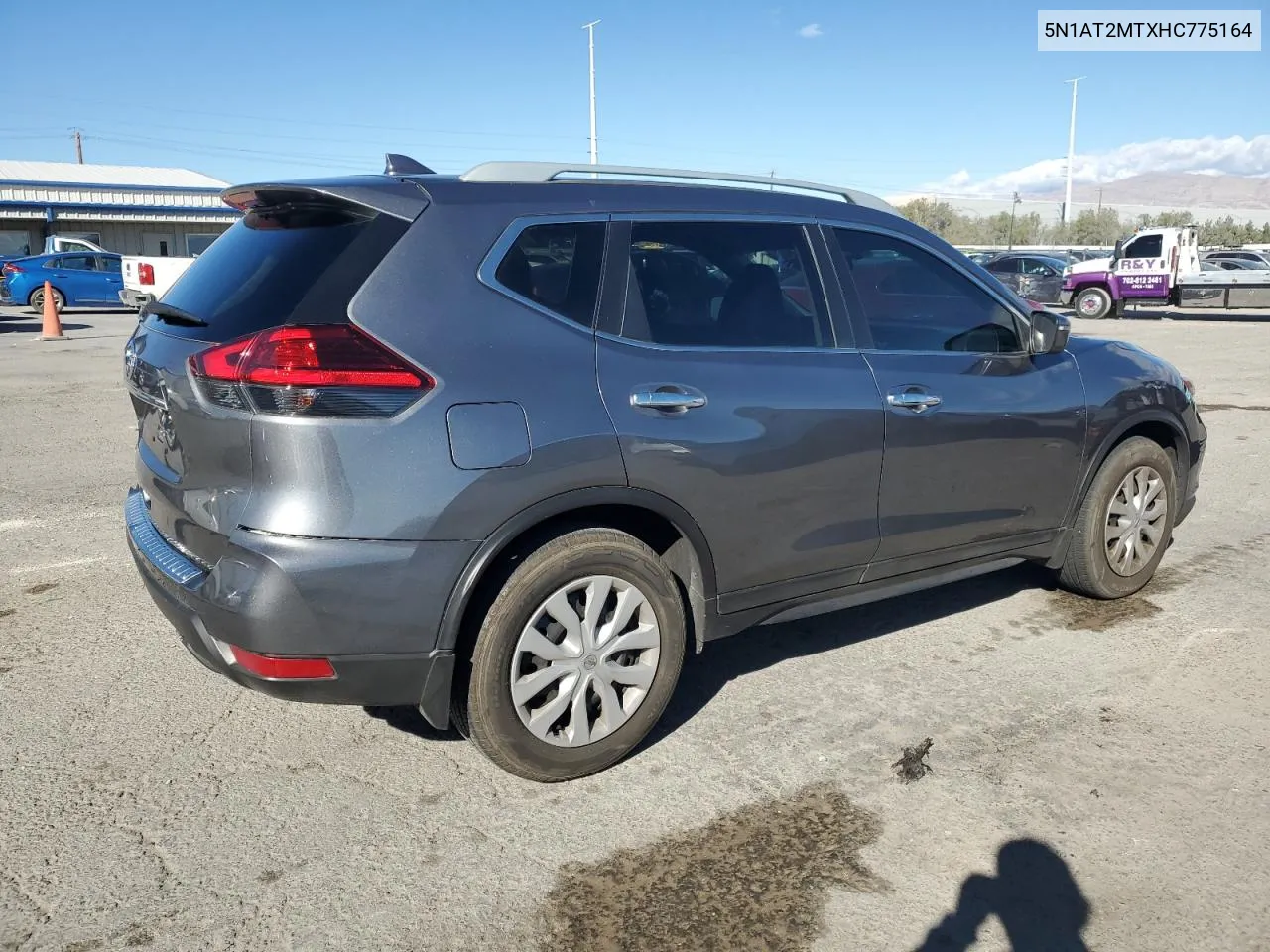 2017 Nissan Rogue S VIN: 5N1AT2MTXHC775164 Lot: 77828894