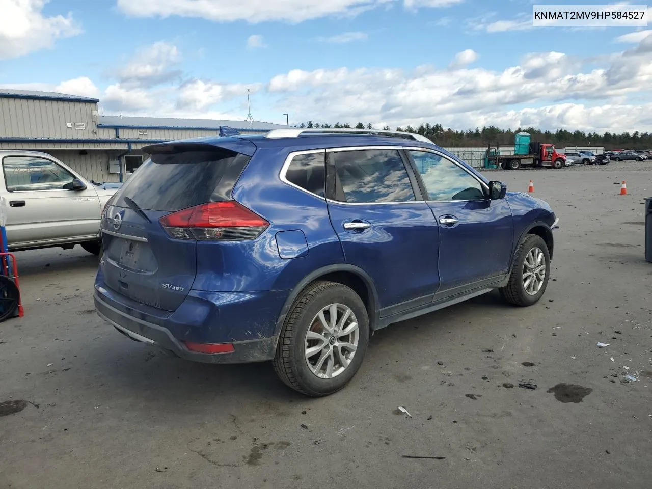 2017 Nissan Rogue S VIN: KNMAT2MV9HP584527 Lot: 77936974