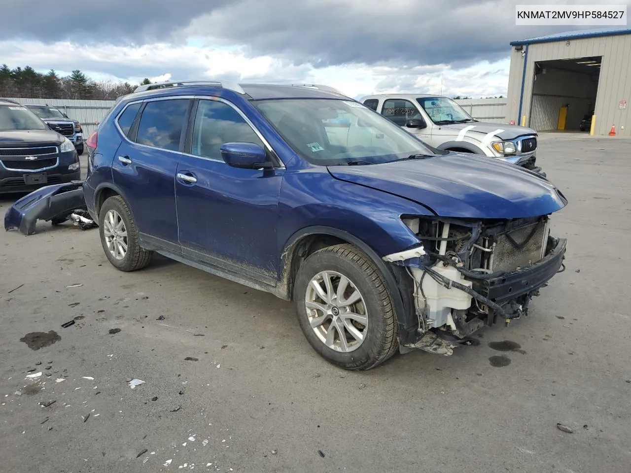 2017 Nissan Rogue S VIN: KNMAT2MV9HP584527 Lot: 77936974