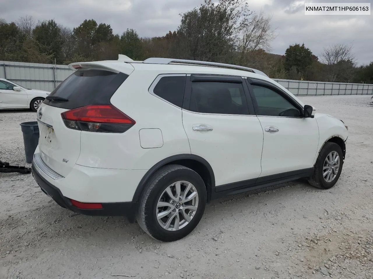 2017 Nissan Rogue S VIN: KNMAT2MT1HP606163 Lot: 77959294