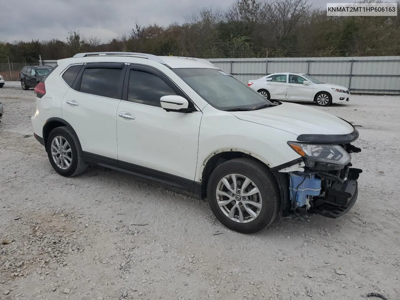 2017 Nissan Rogue S VIN: KNMAT2MT1HP606163 Lot: 77959294