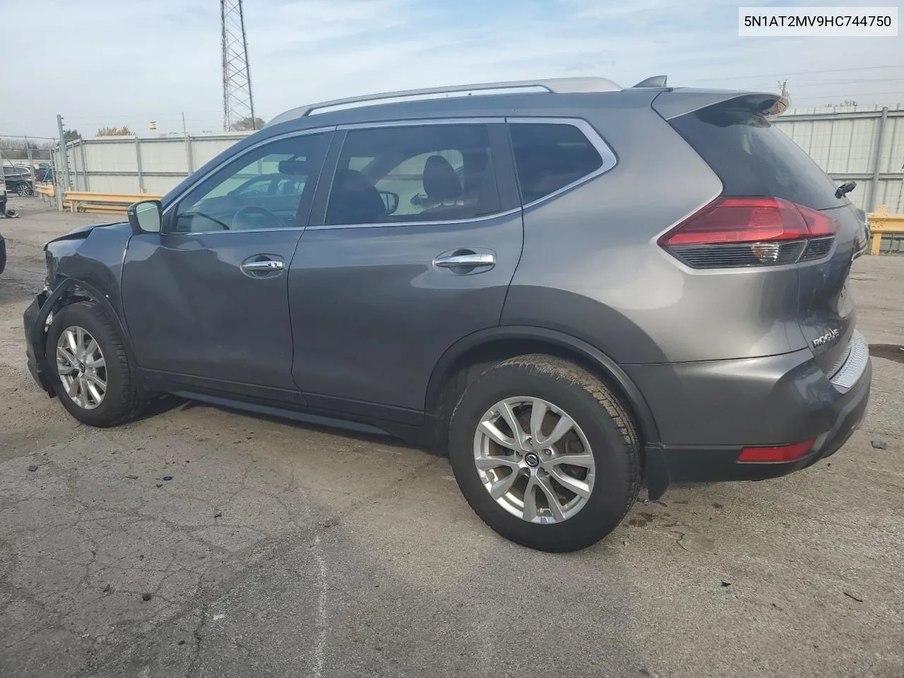 2017 Nissan Rogue Sv VIN: 5N1AT2MV9HC744750 Lot: 78050784