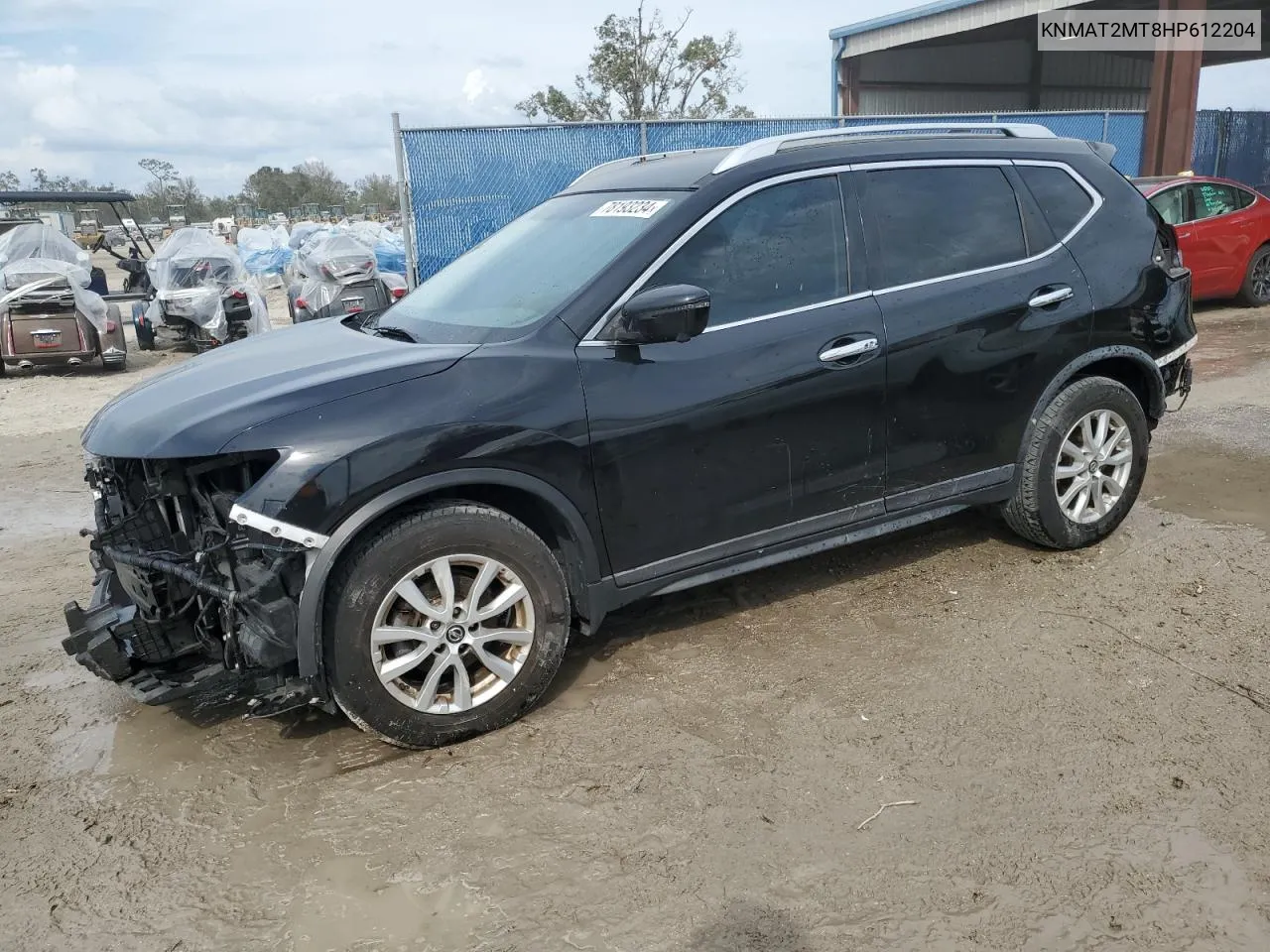 2017 Nissan Rogue S VIN: KNMAT2MT8HP612204 Lot: 78193234