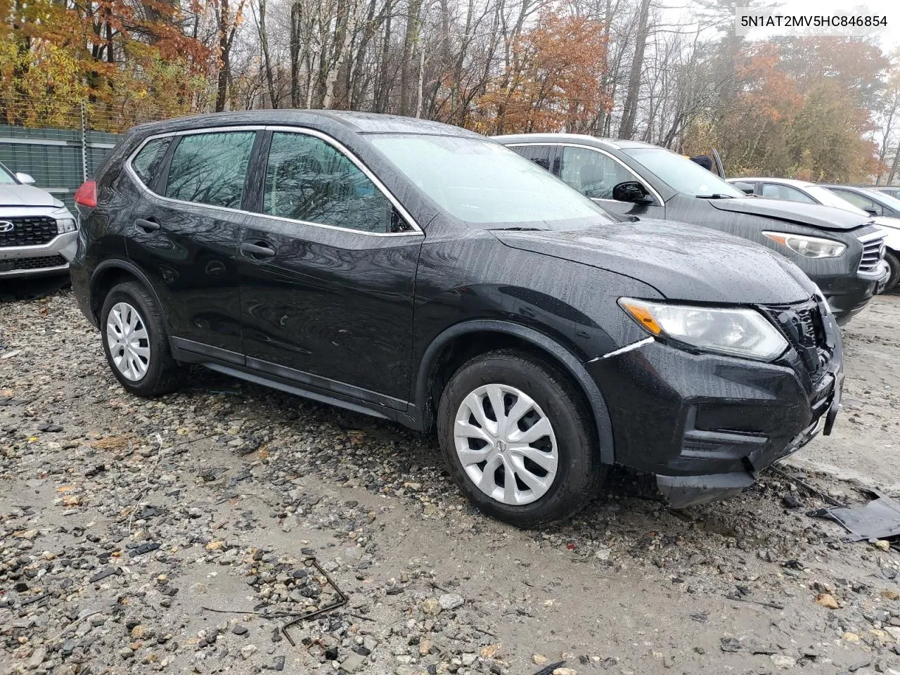 2017 Nissan Rogue Sv VIN: 5N1AT2MV5HC846854 Lot: 78241644