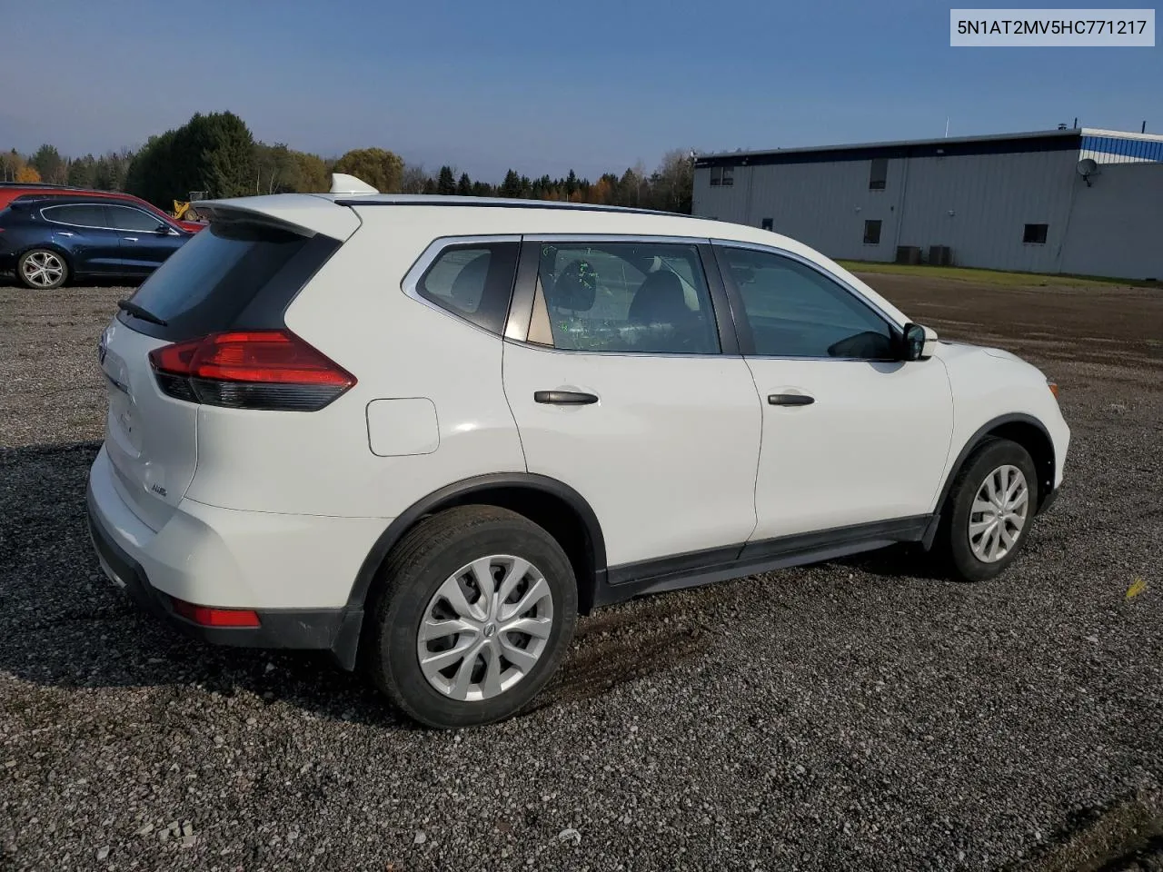 2017 Nissan Rogue Sv VIN: 5N1AT2MV5HC771217 Lot: 78252184