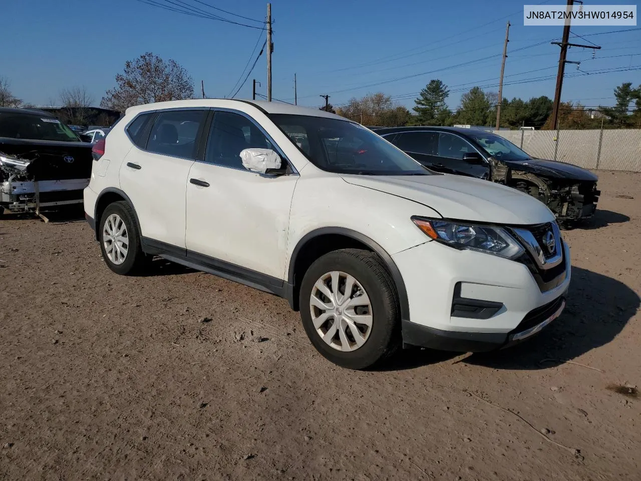 2017 Nissan Rogue S VIN: JN8AT2MV3HW014954 Lot: 78273934