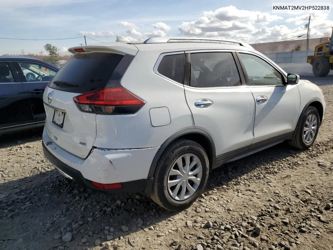 2017 Nissan Rogue S VIN: KNMAT2MV2HP522838 Lot: 78298594