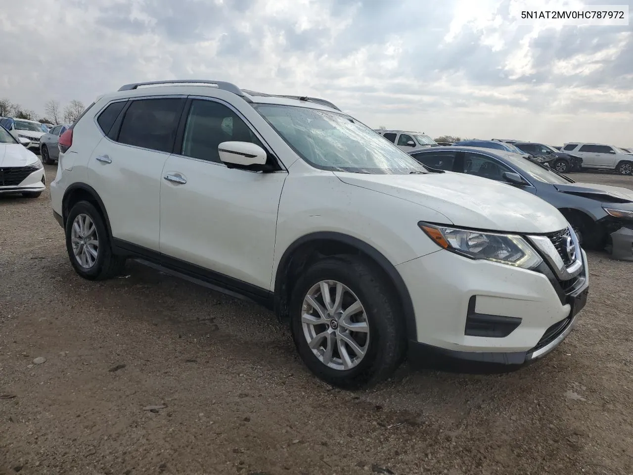 2017 Nissan Rogue Sv VIN: 5N1AT2MV0HC787972 Lot: 78353964