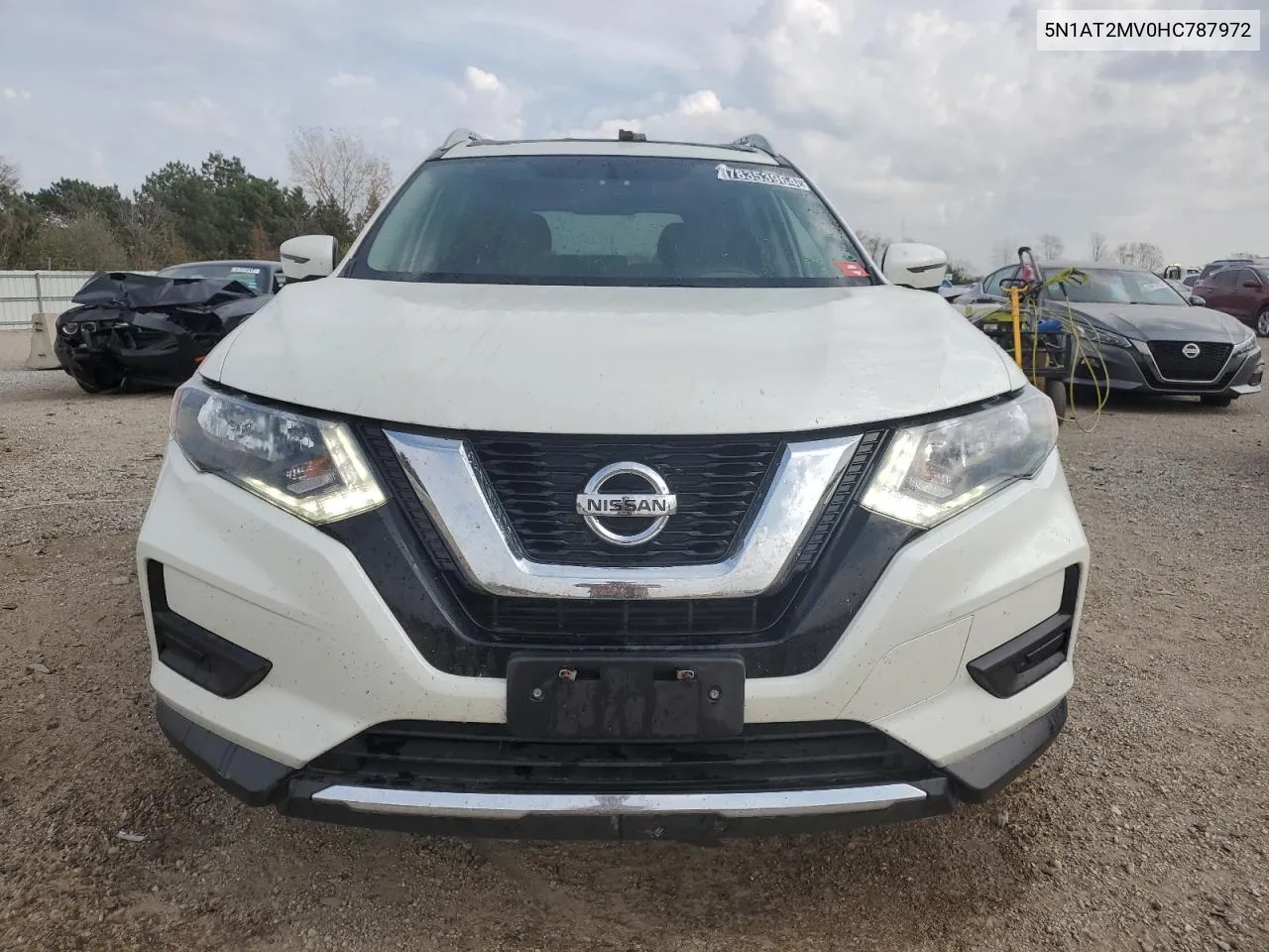 2017 Nissan Rogue Sv VIN: 5N1AT2MV0HC787972 Lot: 78353964