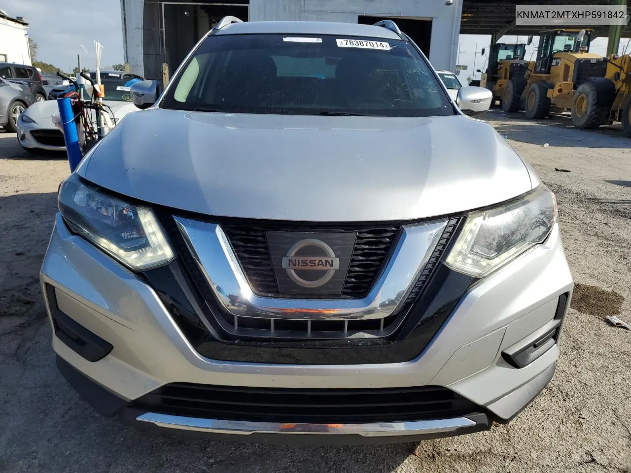 2017 Nissan Rogue S VIN: KNMAT2MTXHP591842 Lot: 78387014