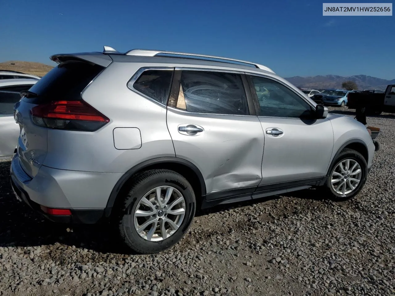 2017 Nissan Rogue S VIN: JN8AT2MV1HW252656 Lot: 78539644