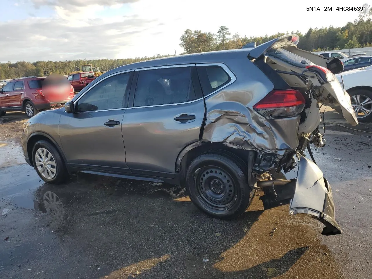 2017 Nissan Rogue S VIN: 5N1AT2MT4HC846391 Lot: 78584984