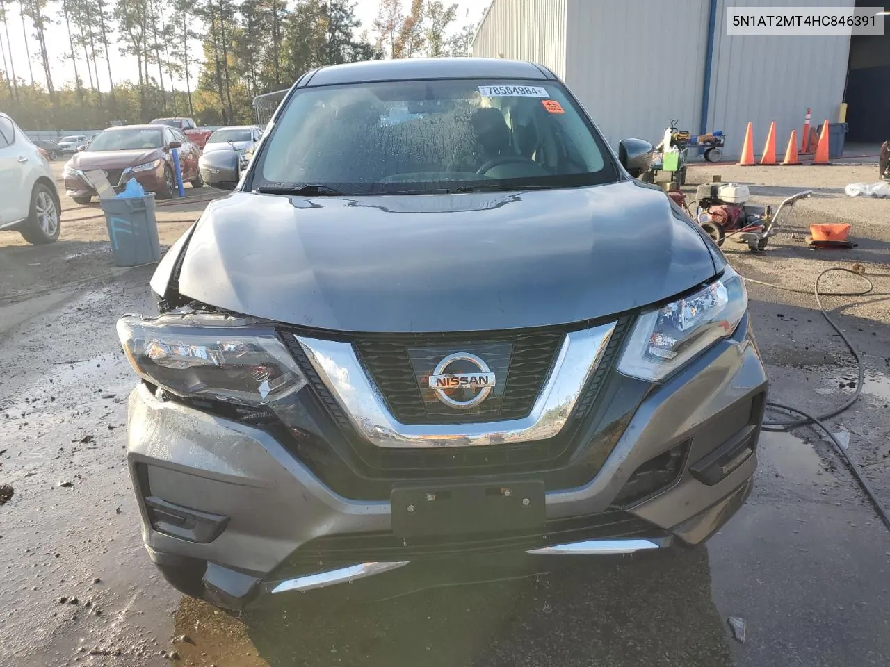 2017 Nissan Rogue S VIN: 5N1AT2MT4HC846391 Lot: 78584984