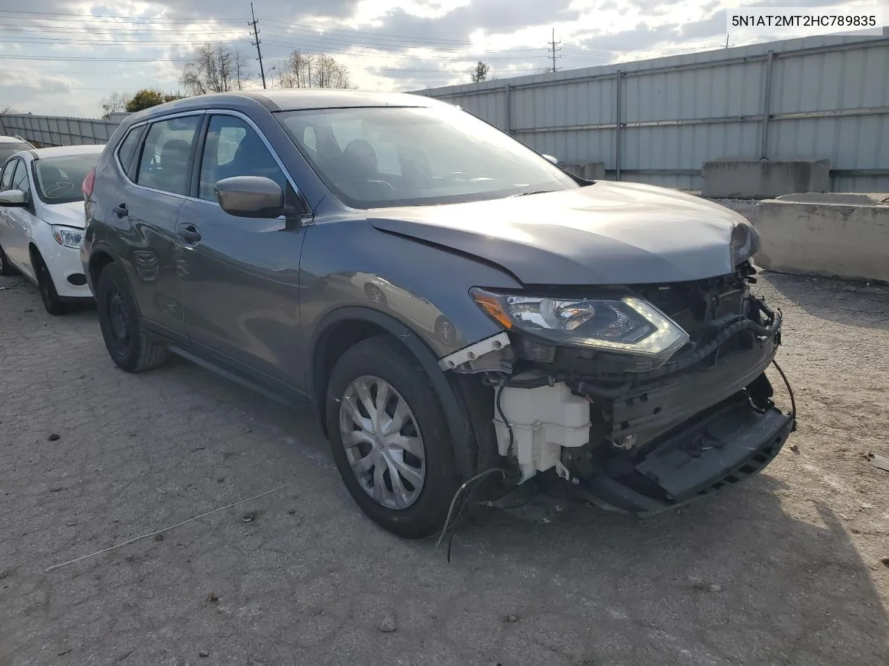 2017 Nissan Rogue S VIN: 5N1AT2MT2HC789835 Lot: 78631294