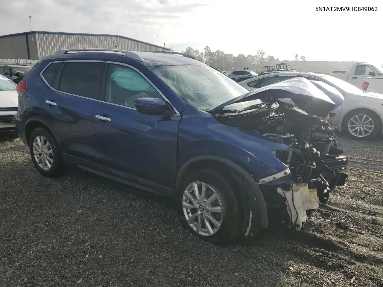 2017 Nissan Rogue Sv VIN: 5N1AT2MV9HC849062 Lot: 78655594