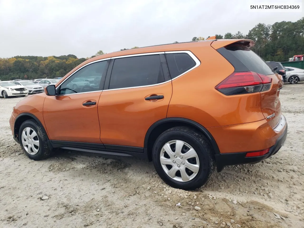 2017 Nissan Rogue S VIN: 5N1AT2MT6HC834369 Lot: 78903444