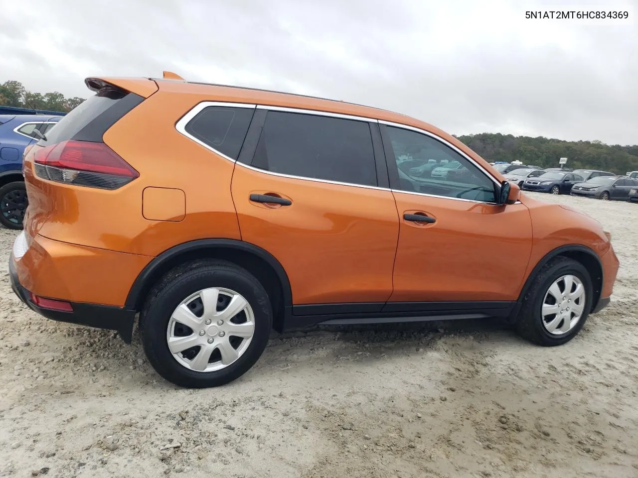 2017 Nissan Rogue S VIN: 5N1AT2MT6HC834369 Lot: 78903444