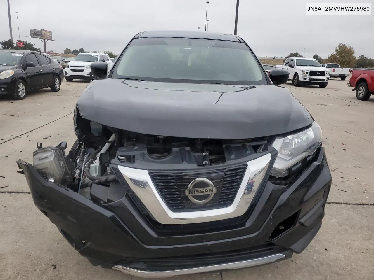 2017 Nissan Rogue S VIN: JN8AT2MV9HW276980 Lot: 78921804