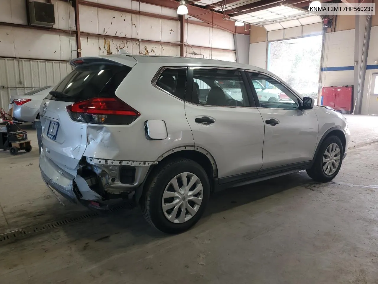 2017 Nissan Rogue S VIN: KNMAT2MT7HP560239 Lot: 79083924