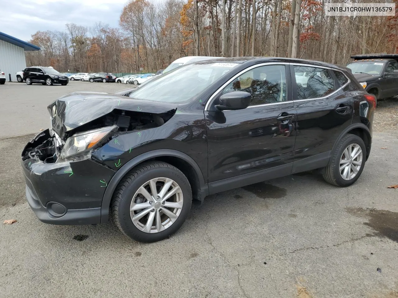 2017 Nissan Rogue Sport S VIN: JN1BJ1CR0HW136579 Lot: 79160614