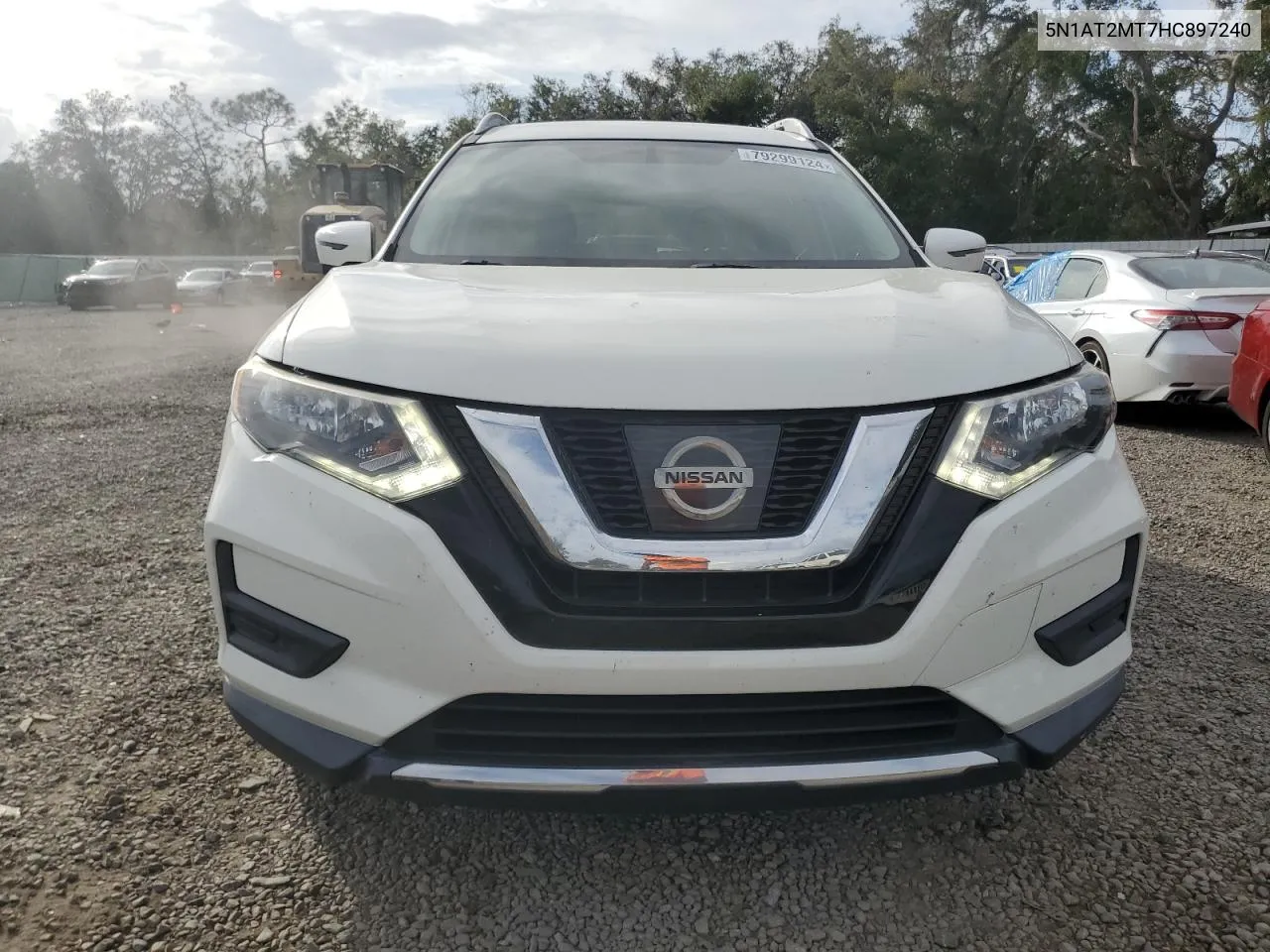 2017 Nissan Rogue S VIN: 5N1AT2MT7HC897240 Lot: 79299124