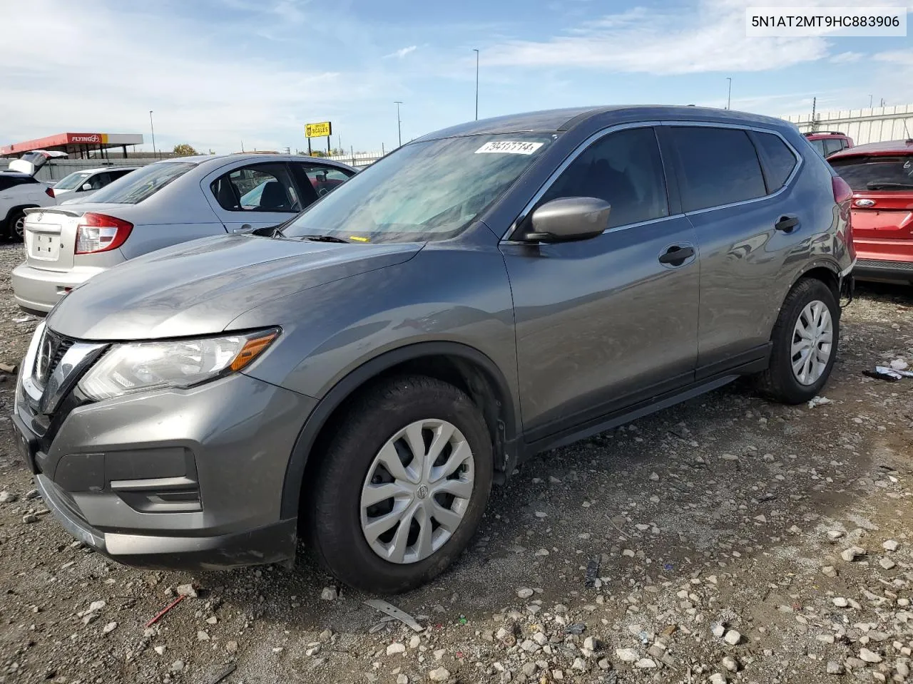 2017 Nissan Rogue S VIN: 5N1AT2MT9HC883906 Lot: 79417714