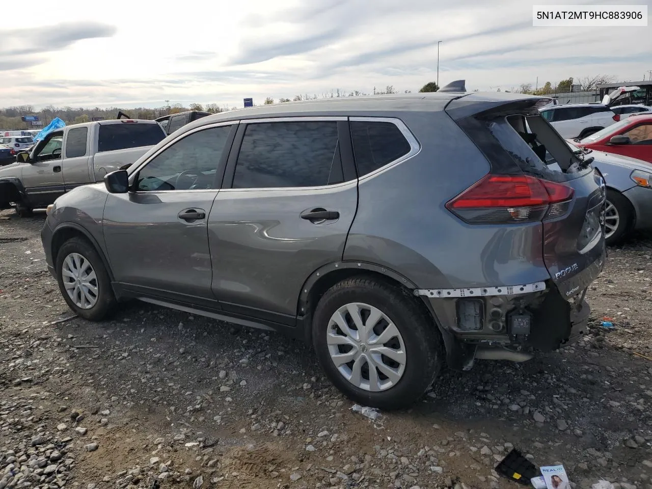 2017 Nissan Rogue S VIN: 5N1AT2MT9HC883906 Lot: 79417714