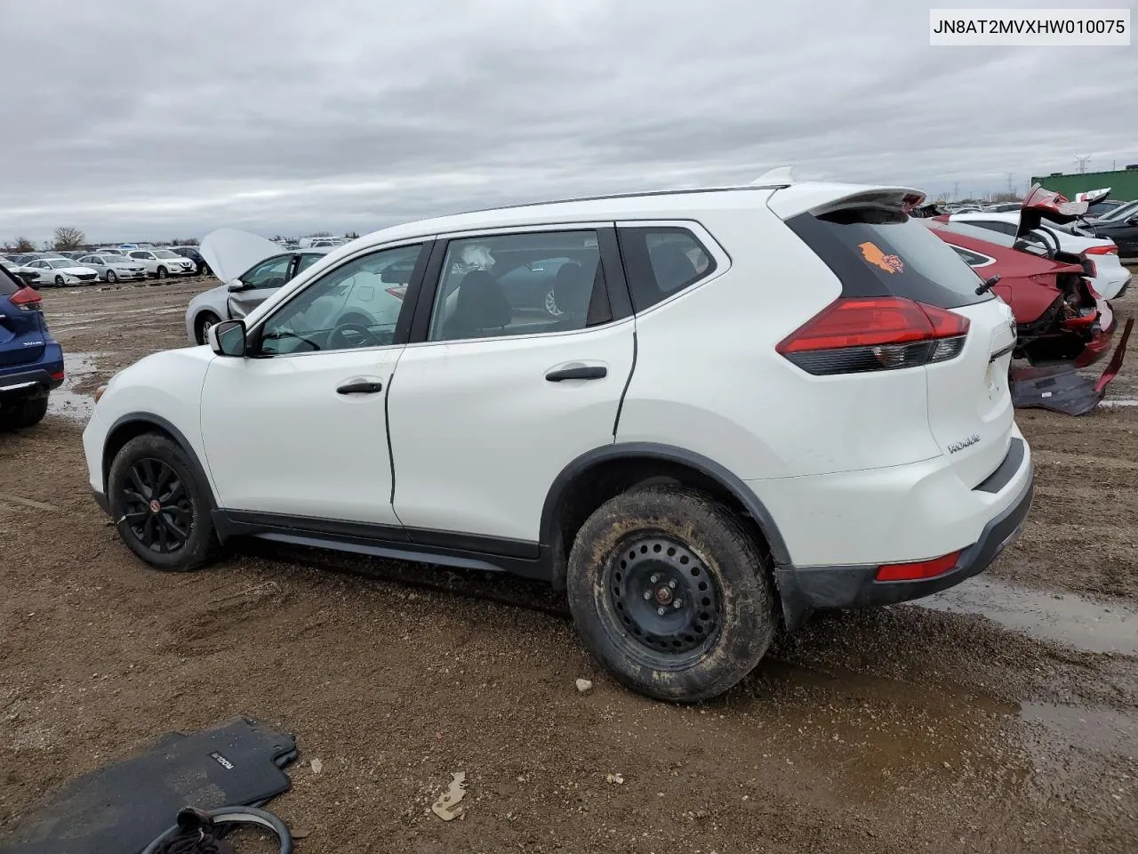 2017 Nissan Rogue S VIN: JN8AT2MVXHW010075 Lot: 79445334