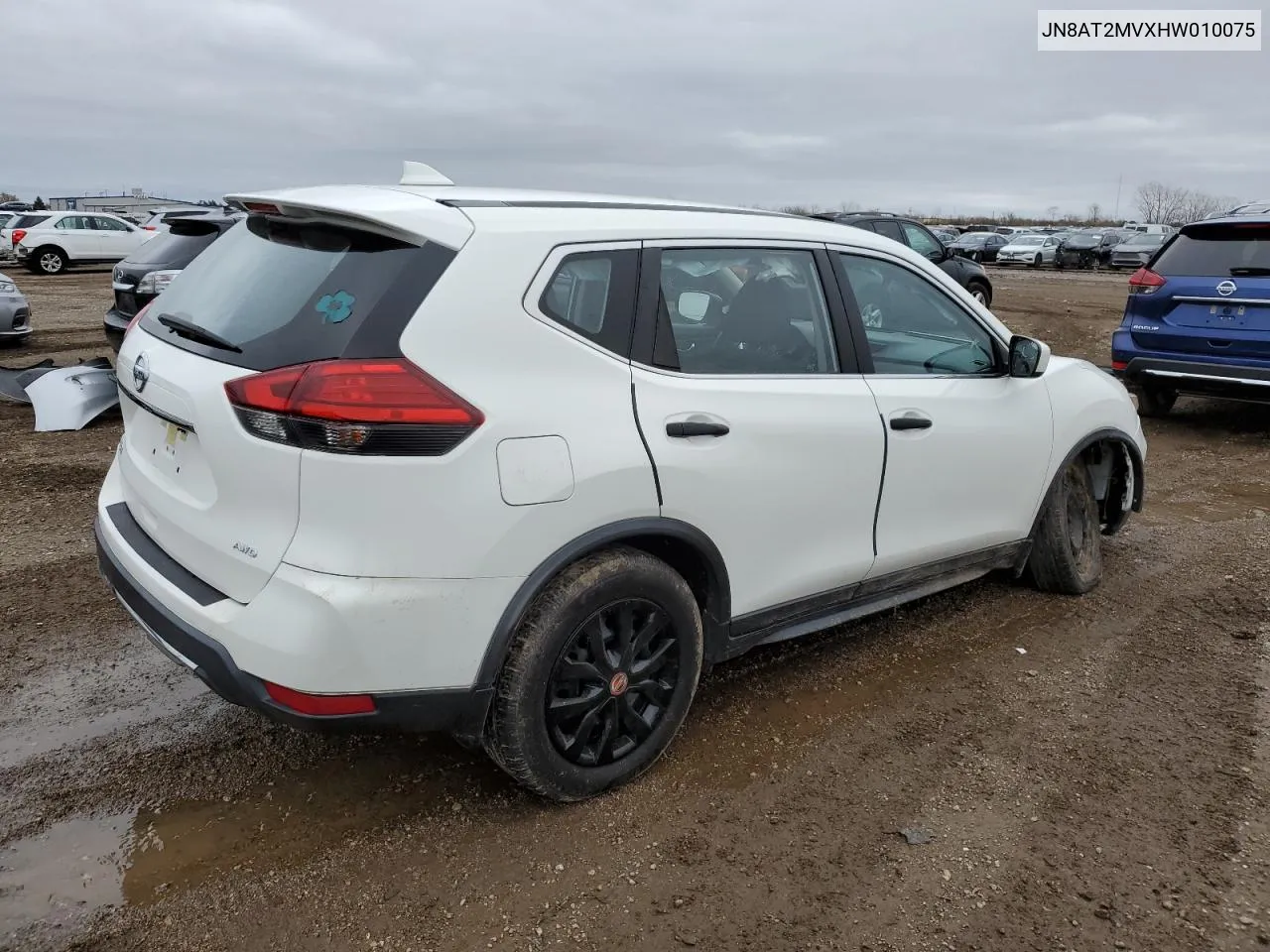 2017 Nissan Rogue S VIN: JN8AT2MVXHW010075 Lot: 79445334