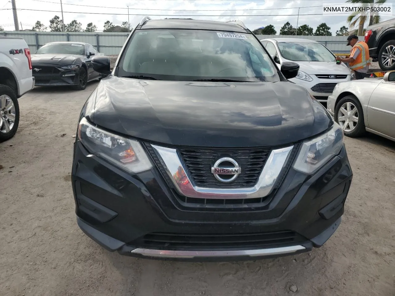 2017 Nissan Rogue S VIN: KNMAT2MTXHP503002 Lot: 79497254