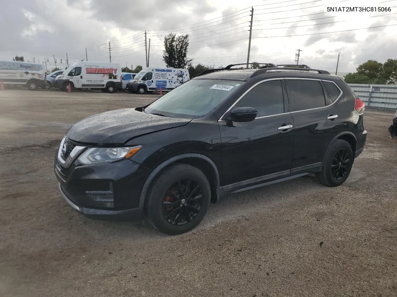 2017 Nissan Rogue S VIN: 5N1AT2MT3HC815066 Lot: 79535944