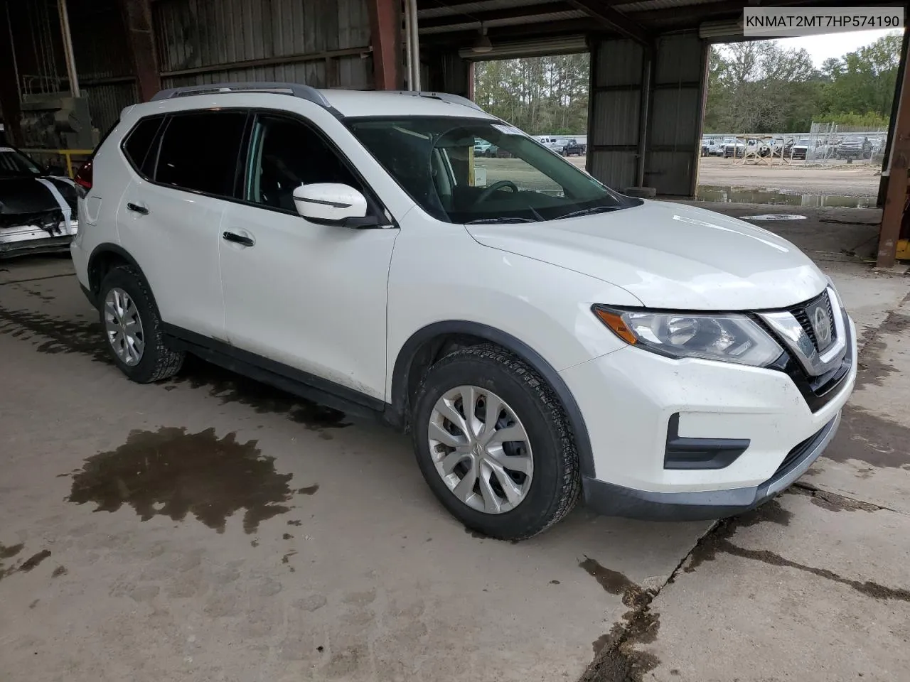 2017 Nissan Rogue S VIN: KNMAT2MT7HP574190 Lot: 79738204