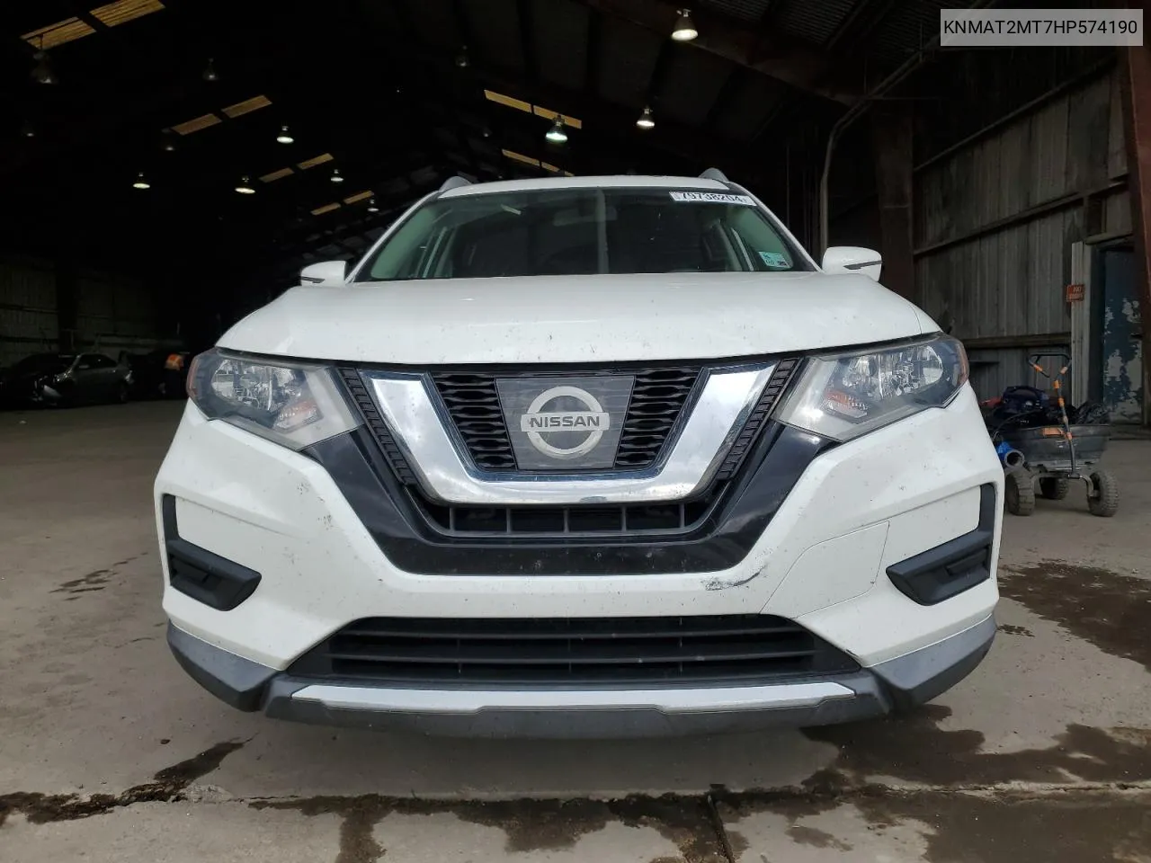 2017 Nissan Rogue S VIN: KNMAT2MT7HP574190 Lot: 79738204