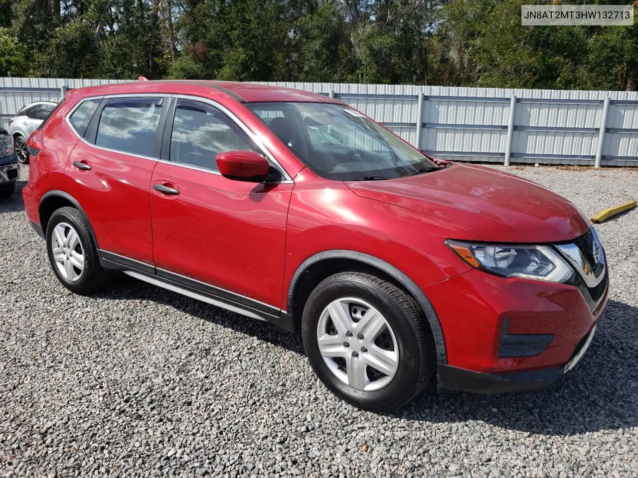 2017 Nissan Rogue S VIN: JN8AT2MT3HW132713 Lot: 79893344