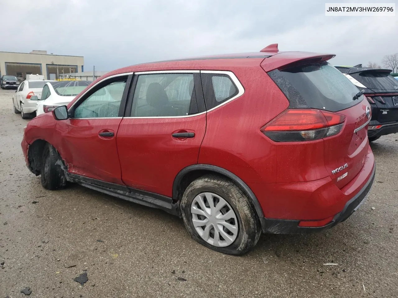 2017 Nissan Rogue S VIN: JN8AT2MV3HW269796 Lot: 80330284