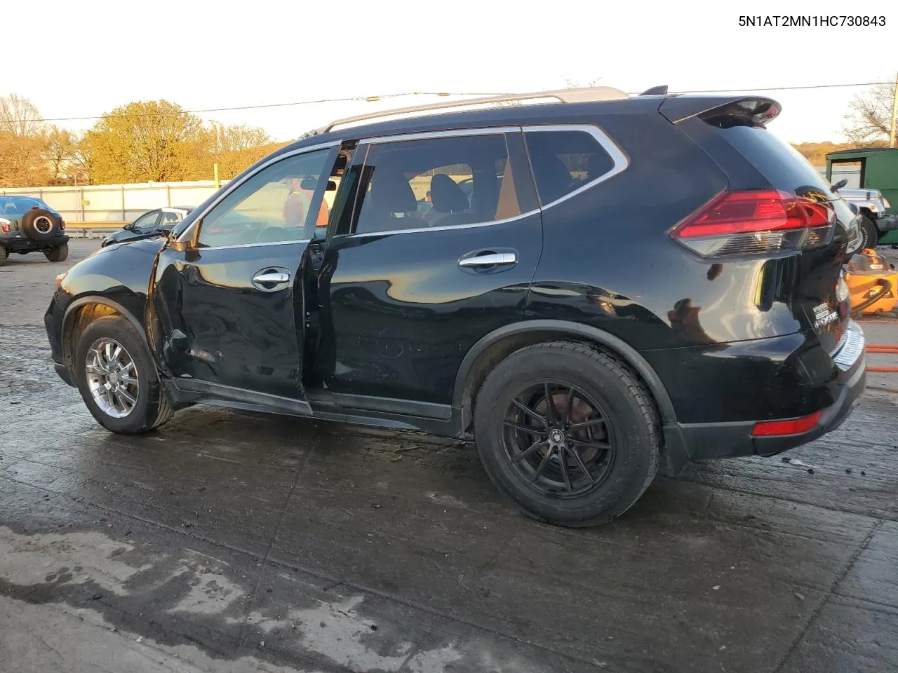 2017 Nissan Rogue Sv VIN: 5N1AT2MN1HC730843 Lot: 80630044