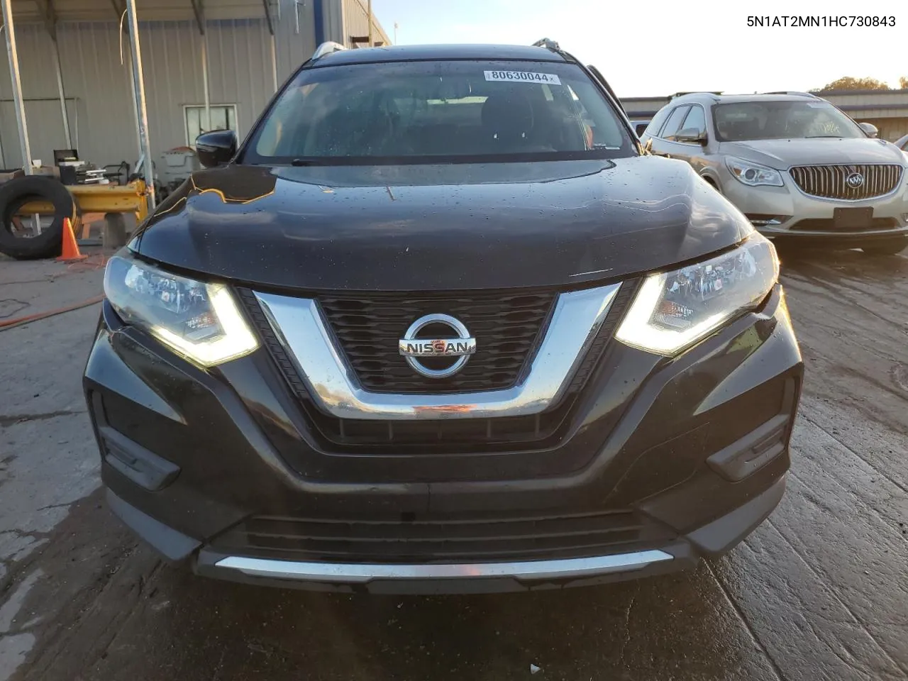 2017 Nissan Rogue Sv VIN: 5N1AT2MN1HC730843 Lot: 80630044